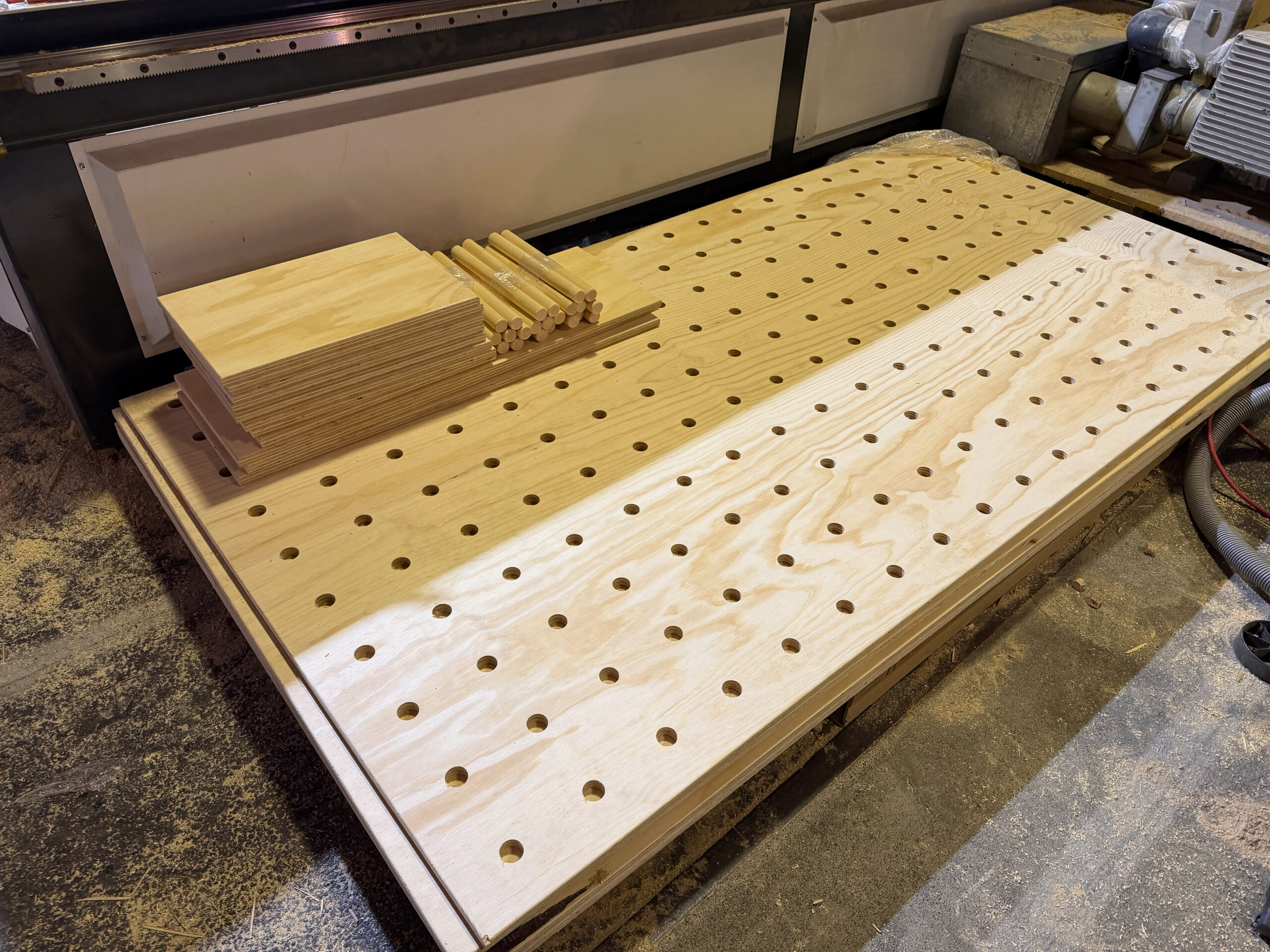 Pegboard Beurs Expo Wand